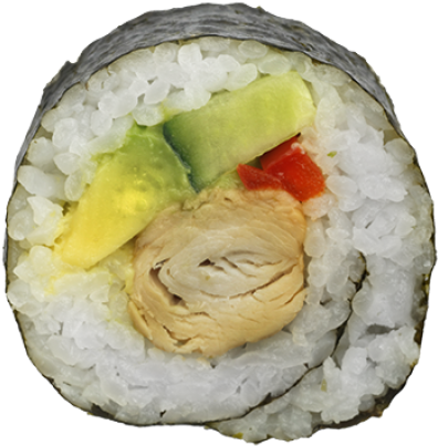 Teriyaki Chicken - Teriyaki Chicken Sushi (500x500), Png Download