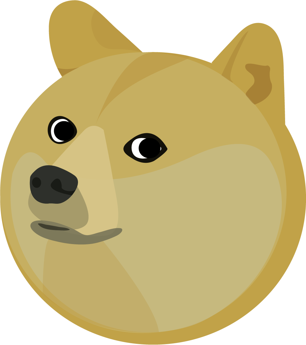 Doge Head Illustration - Doge Clip Art (1024x1155), Png Download