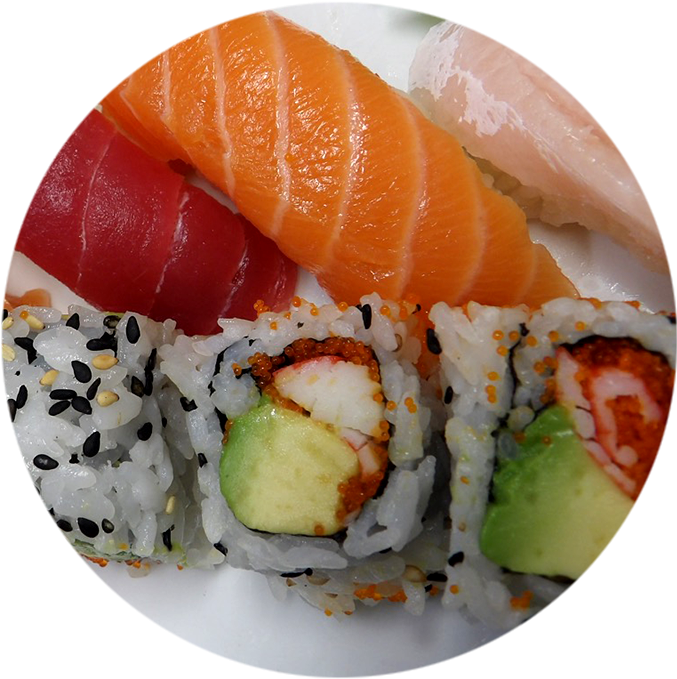 Sabi Sushi - California Roll (700x700), Png Download