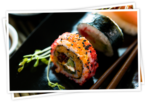 Japanese Sushi - Sushi (470x331), Png Download