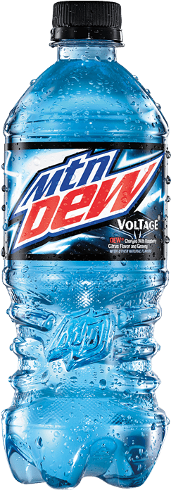 Mtn Dew Voltage - Mtn Dew Voltage Bottle (300x700), Png Download