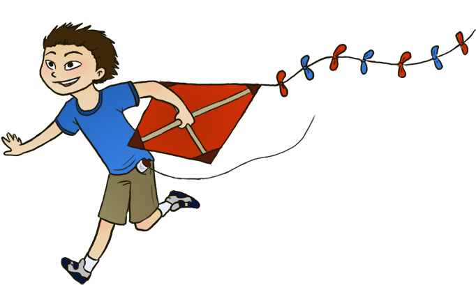Kite Pattern Transparent - Fly A Kite Png (719x423), Png Download