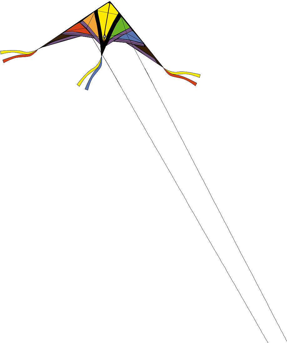 Castiglione Del Lago - Kite Png (950x1108), Png Download