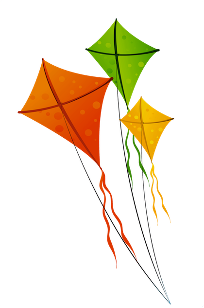 Lit Circle Presentation On Emaze - Kite Clipart (420x633), Png Download