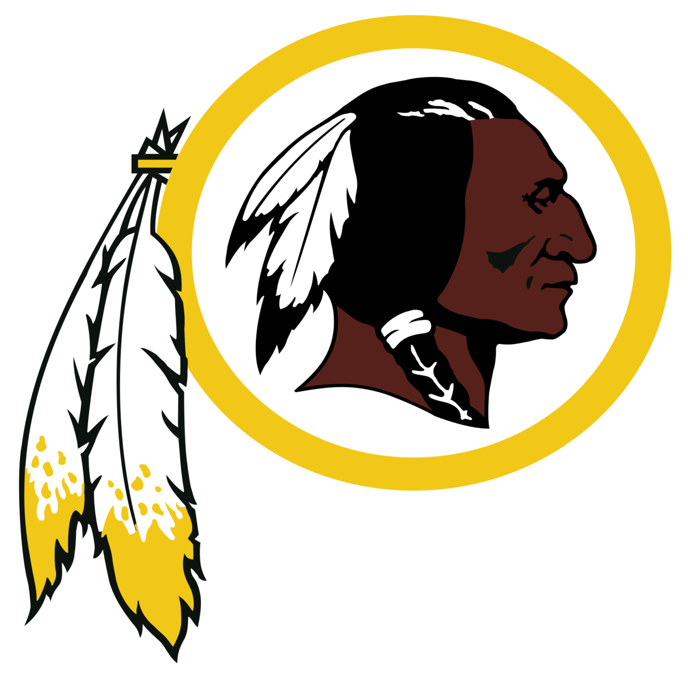 Washington Redskins Logo Png (1400x1400), Png Download