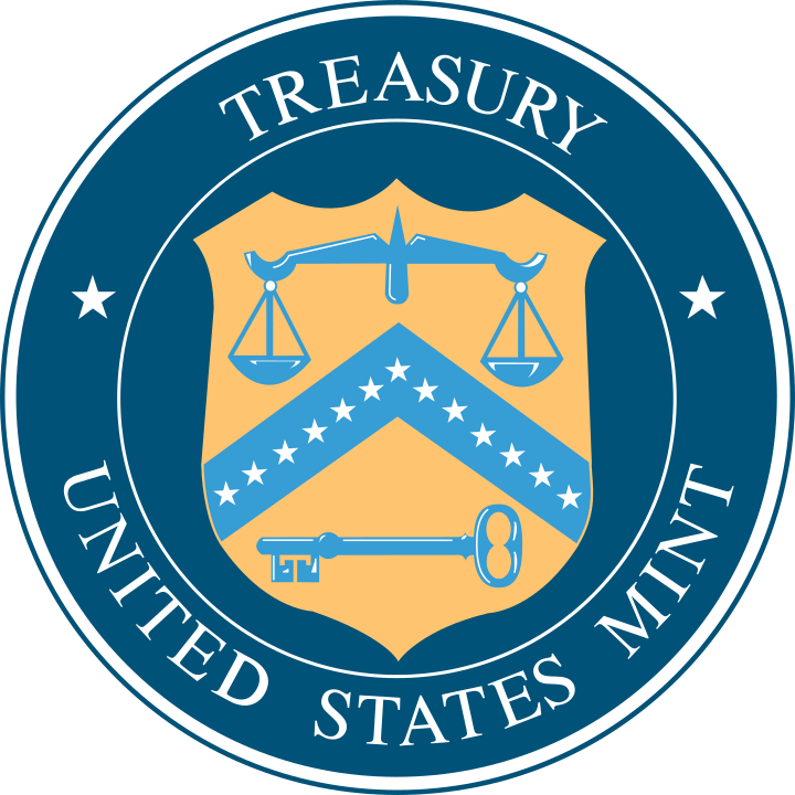 United States Mint - Duties And Responsibilities Of The Secretary (720x720), Png Download