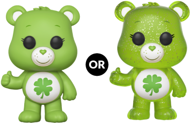 Good Luck Bear Funko Pop Animation - Good Luck Bear Chase Funko Pop (400x400), Png Download
