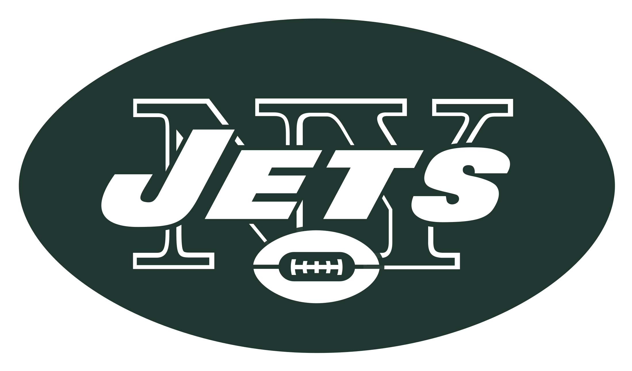 Tennessee Titans At New York Jets - New York Jets Logo Png (1024x604), Png Download