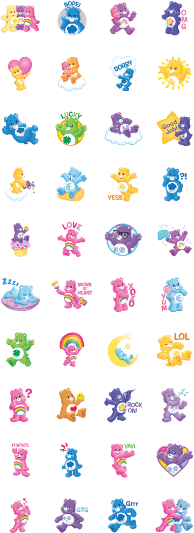 Care Bears (420x1121), Png Download