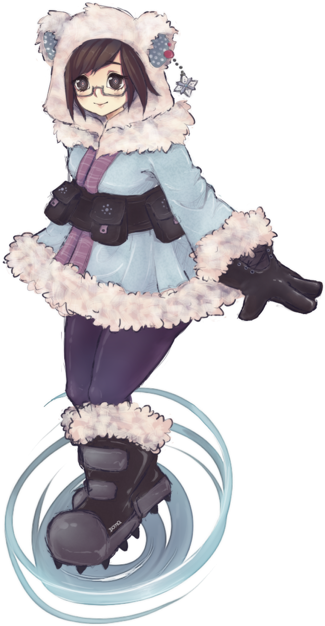 Overwatch - Mei Ling Zhou Fan Art (894x894), Png Download