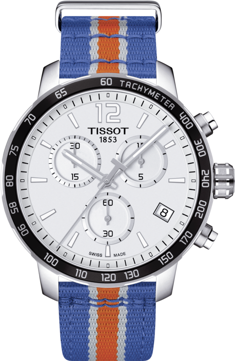 Tissot Quickster Chronograph Nba New York Knicks - Tissot Quickster Chronograph Nba Knicks (555x840), Png Download