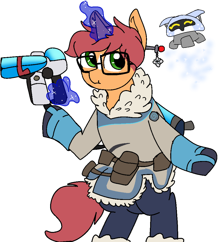 Nootaz, Clothes, Cosplay, Costume, Glowing Horn, Magic, - Cartoon (940x1030), Png Download