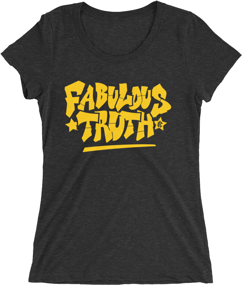 R-truth & Carmella Mmc "fabulous Truth" Women's - Oregon Watercolor Flower Home State Tee Womens Short (1000x1000), Png Download