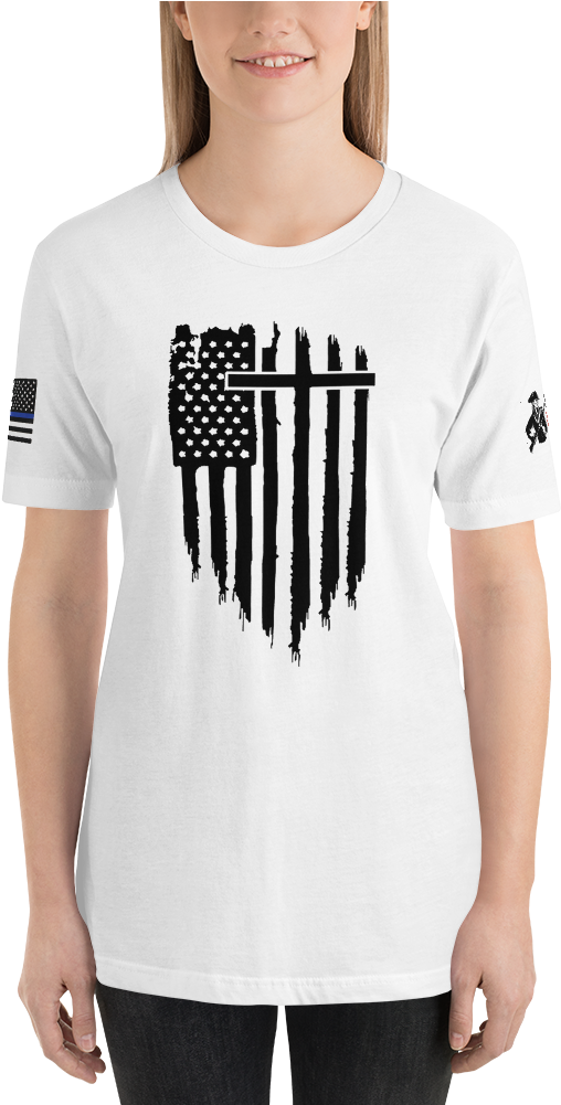 God Bless America - Army Physical Fitness Short Sleeve T-shirt Military (1000x1000), Png Download