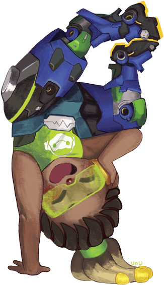 Here's My Overwatch Charm Set - Cartoon (600x600), Png Download