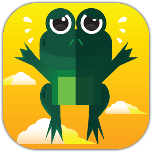 Crazy Frog Escape - Crazy Frog Jump Tap Escape (524x524), Png Download