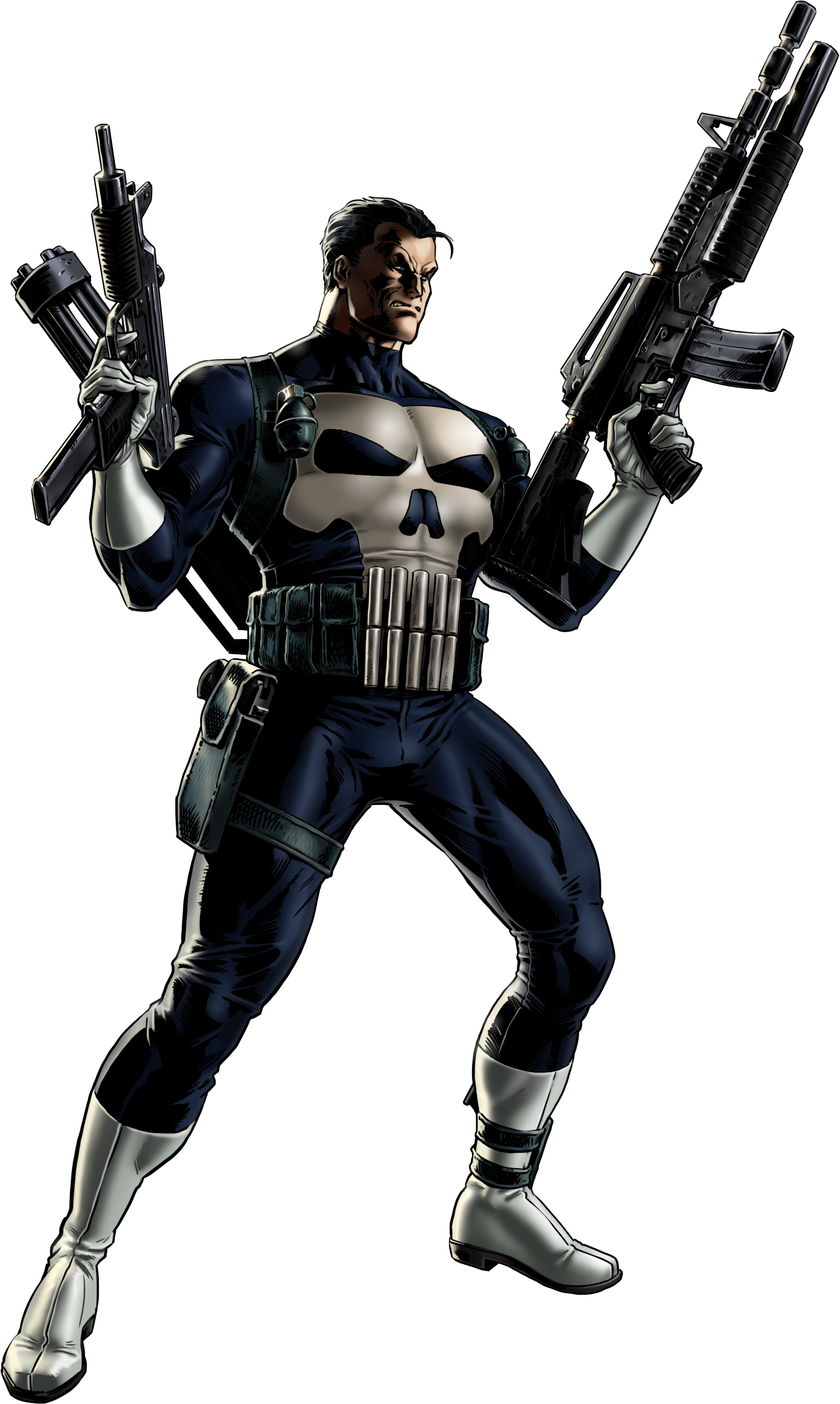 The Punisher - Punisher Marvel (1980x3309), Png Download