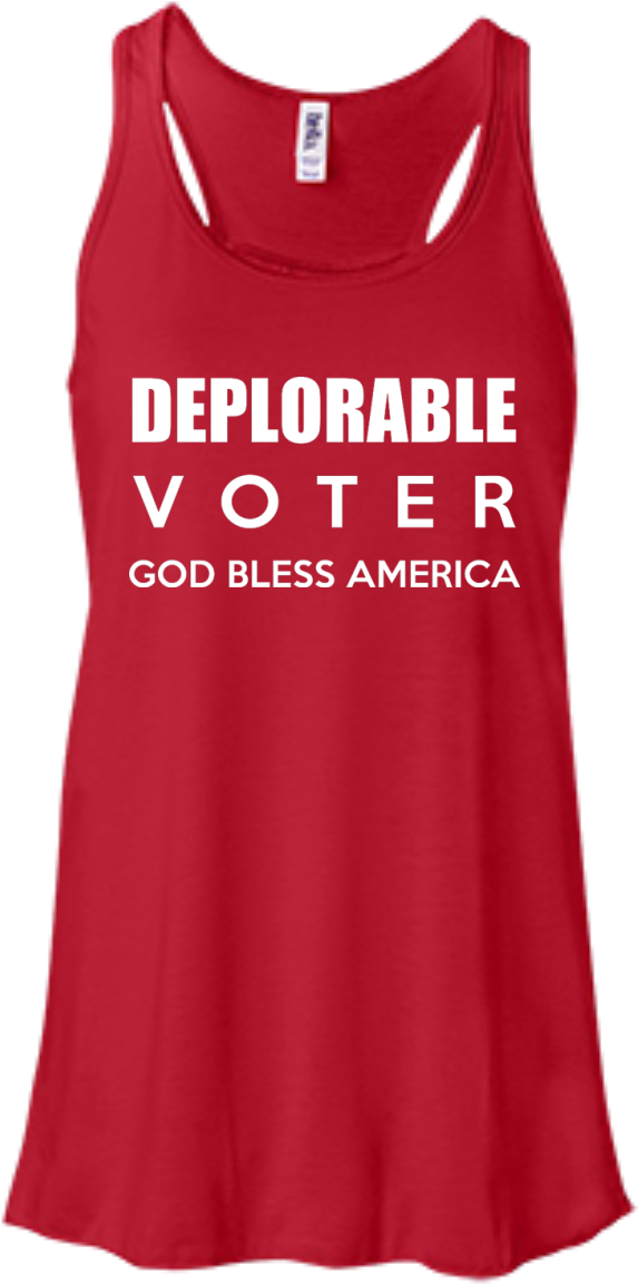 Deplorable Voter God Bless America T Shirt - Choke T Shirt Dress (1155x1155), Png Download