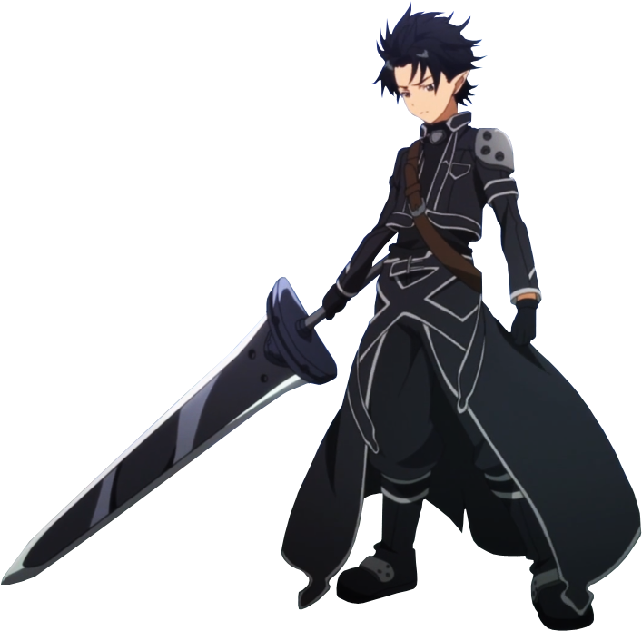 Kirito Alo - Sword Art Online Kirito Elf (766x720), Png Download