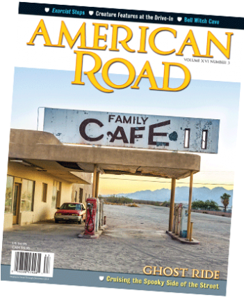 American Road Magazine - Desert Center Cafe (350x435), Png Download