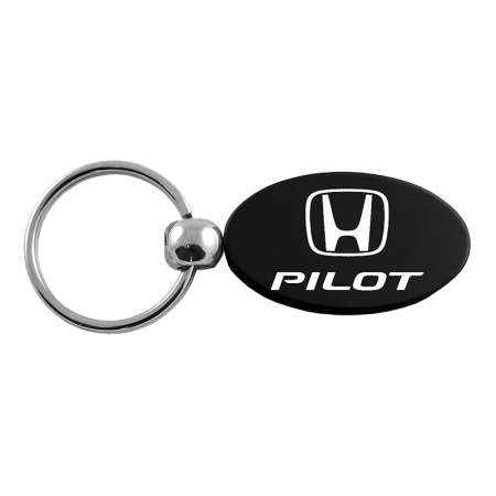 Au-tomotive Gold Pilot Black Oval Key Fob - Autogold Kc1340.ins.blk Insight Black Oval Key Chain (450x450), Png Download