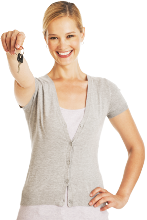 Honda Key Cutting Services In East London - Woman With Car Keys (500x750), Png Download