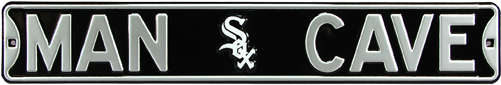 Chicago White Sox “man Cave” Authentic Street Sign - Authentic Street Signs Man Cave Chevy Steel Sign (500x500), Png Download
