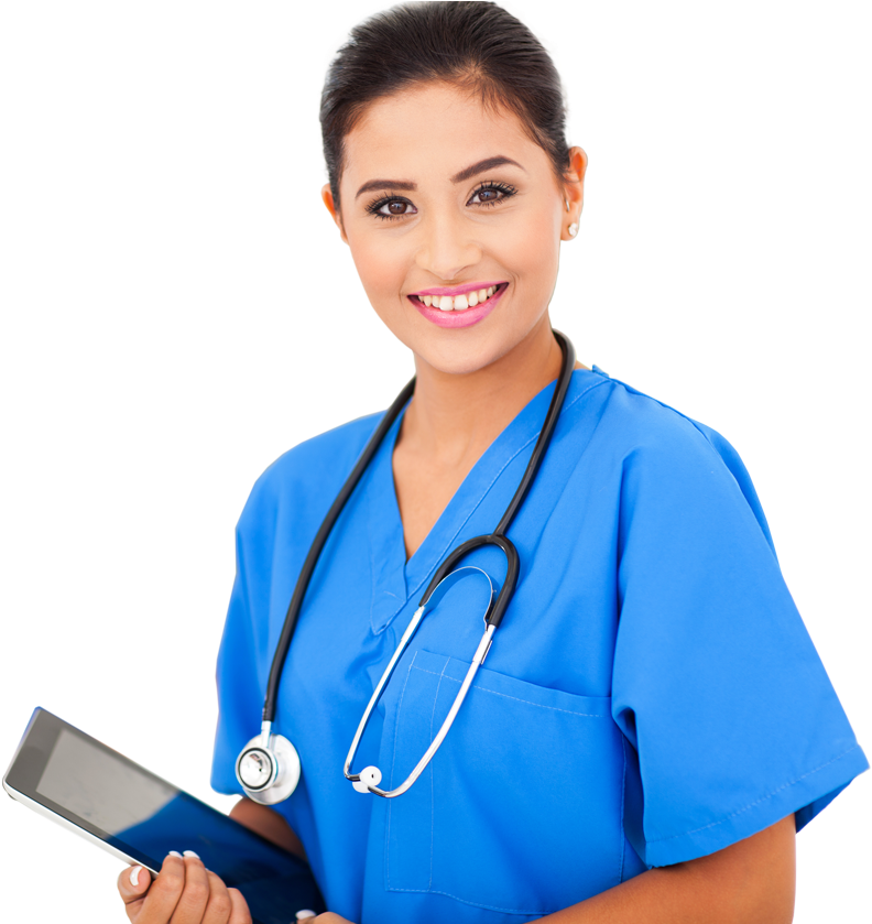 Nurse-front - Chhattisgarh B.sc. Pre Nursing (800x838), Png Download