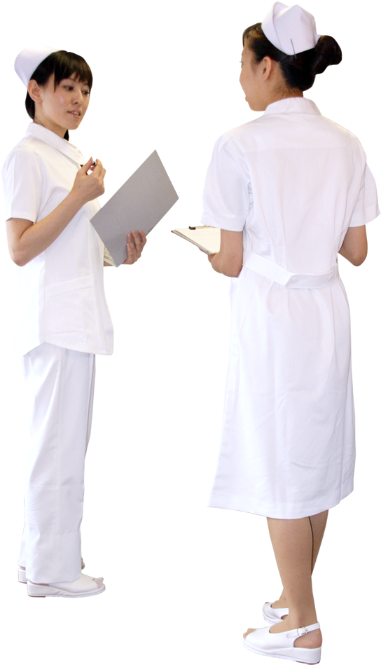 Nurses - Nurse Png (590x1000), Png Download