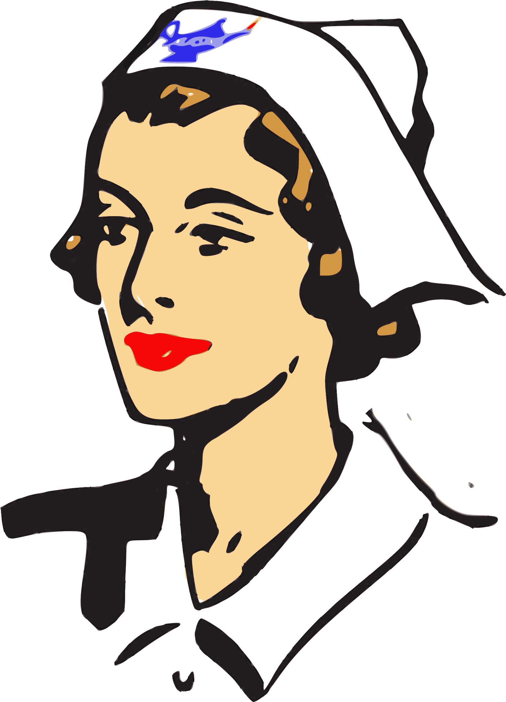 Nurse Clipart Png - War Nurse Clipart (1808x2400), Png Download