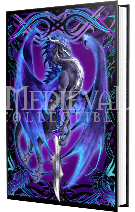 Evil Dragon Embossed Journal - Stormblade Embossed Dragon Journal (740x740), Png Download