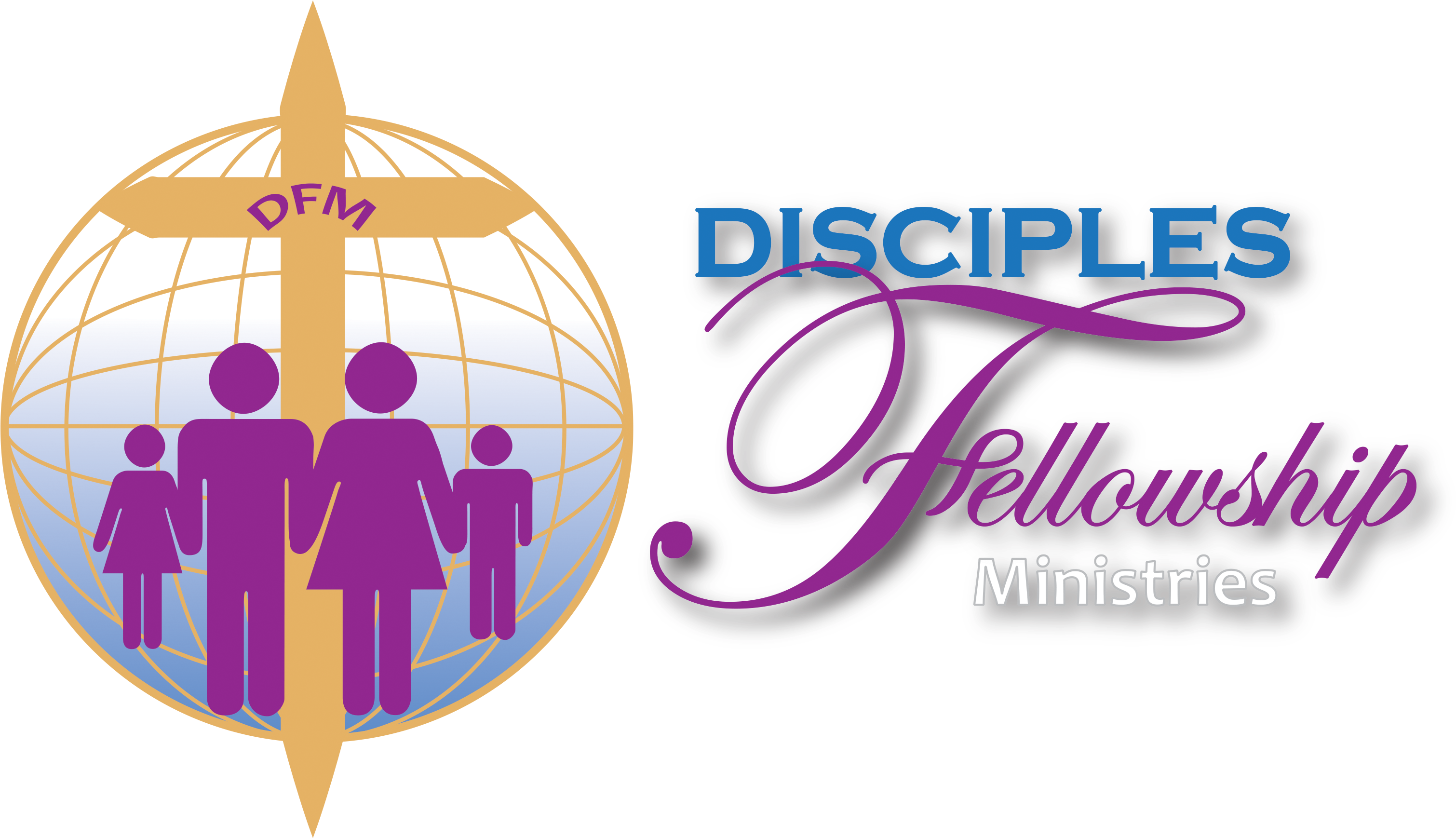 Disciples Fellowship Ministries Logo (3033x1737), Png Download
