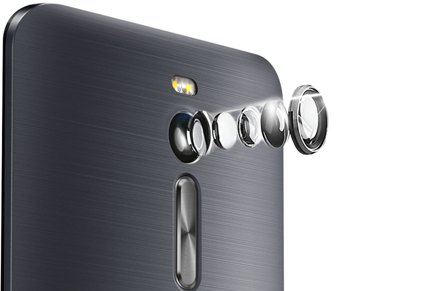 Asus Zenfone 2 Laser (ze551kl) - 16 Gb - Silver - Unlocked (878x580), Png Download