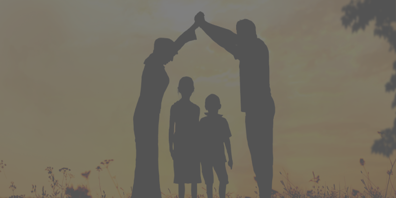 Why Islamic Kindergarten - Poster: Zurijeta's Family Parents And Children, Secure (800x400), Png Download