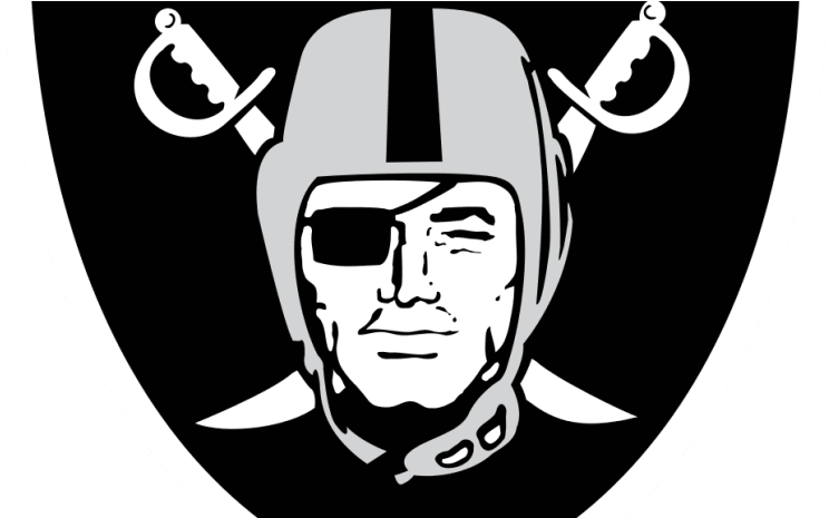 Oakland Raiders - Oakland Raiders Small Logo (824x464), Png Download