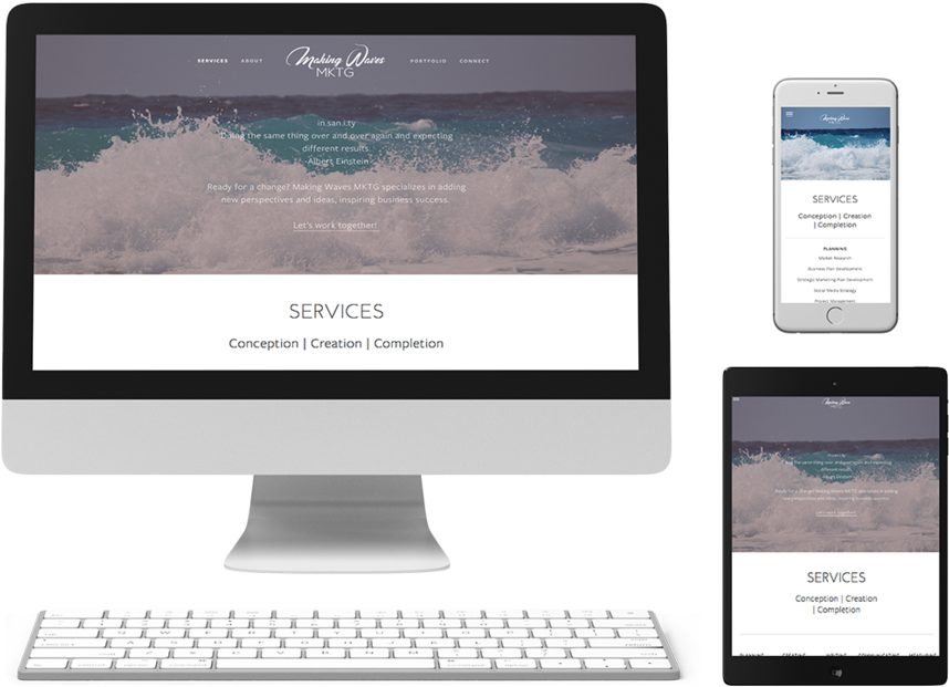 Making Waves Mktg Home Page (1000x666), Png Download