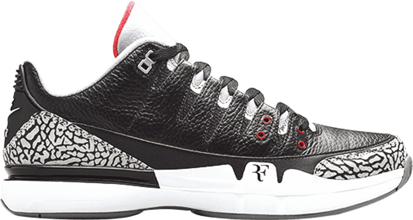 Black Cement 3 Tennis (1000x1000), Png Download