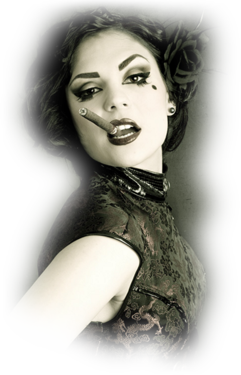 Acting - Eski Kadın Resimleri (800x1243), Png Download