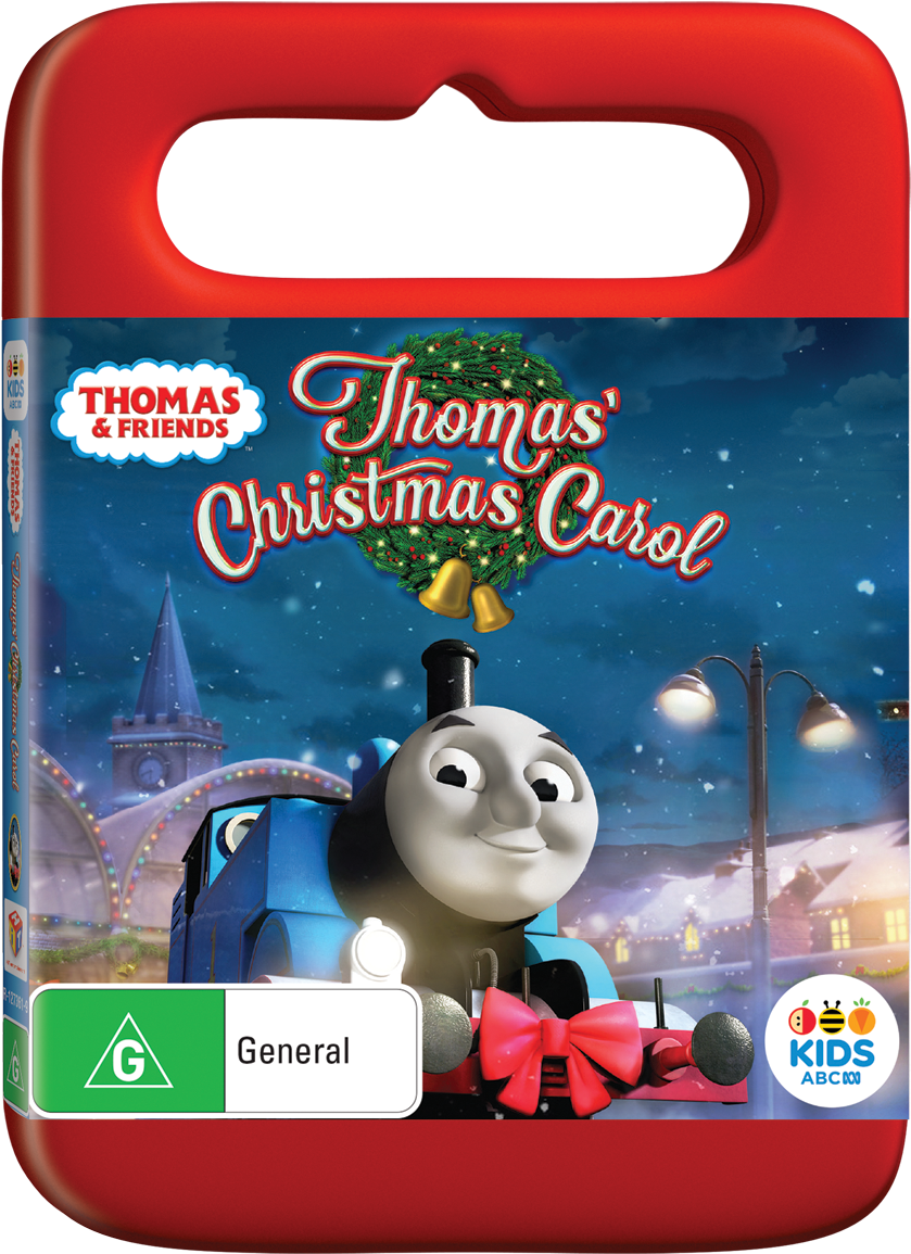 Thomas'christmas Carolaustraliandvd - Dvd Thomas And Friends Thomas Christmas Carol (868x1181), Png Download