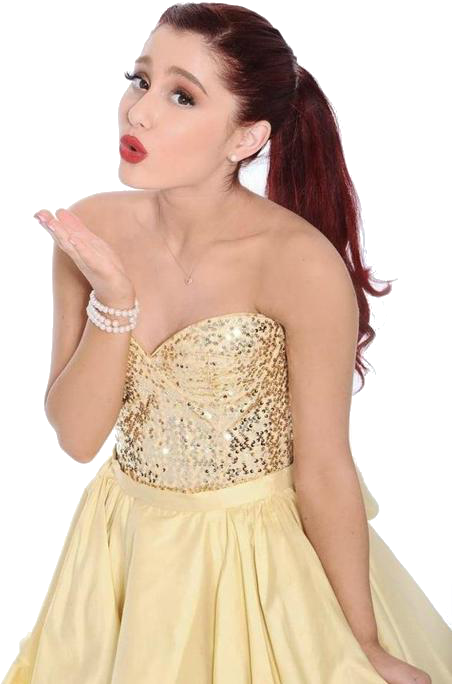 Imagenes Png De Ariana Grande - Ariana Grande Sam Y Cat (500x692), Png Download