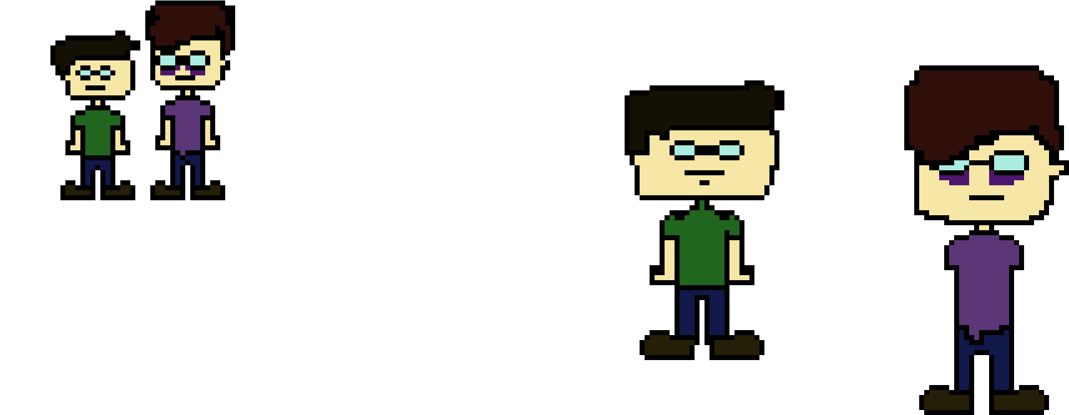 Grungame Sprite - Cartoon (2150x910), Png Download