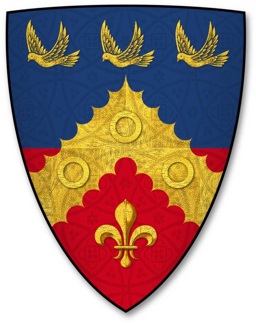 Coat Of Arms Of Hodgetts, Of Dudley, Worcestershire, - Emblem (1200x1200), Png Download