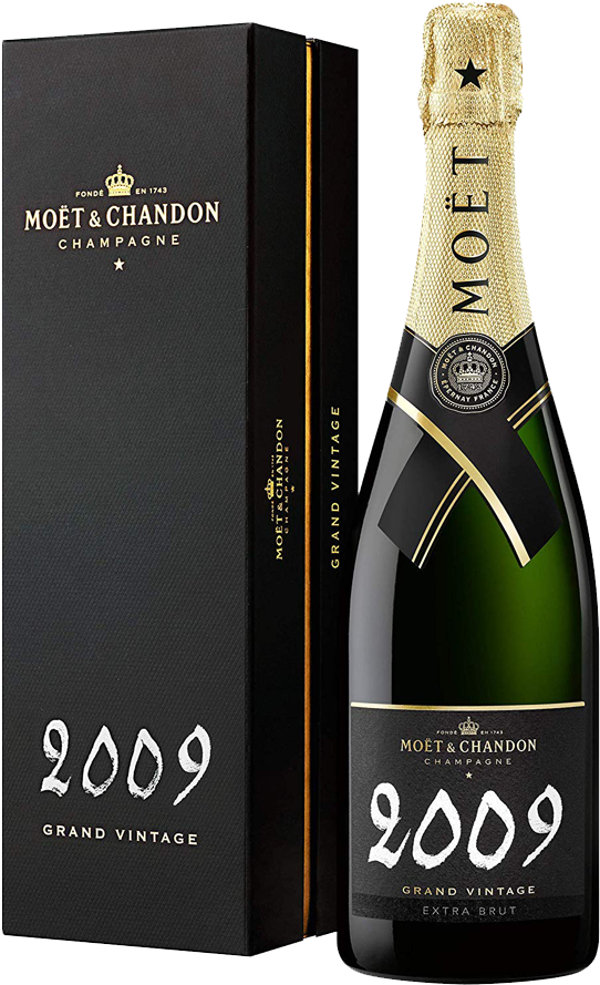 Moët & Chandon Grand Vintage 2009 Gift Boxed - Moet And Chandon 2009 (900x900), Png Download