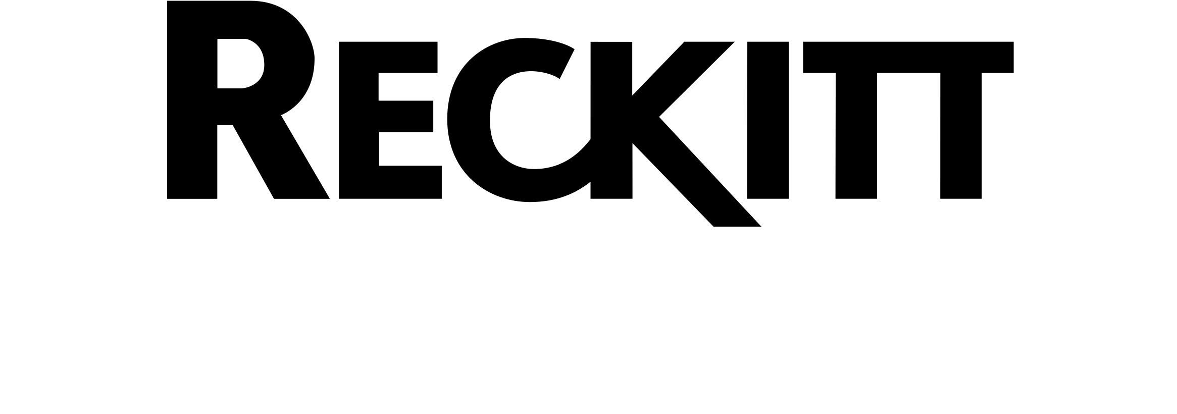 Reckitt Benckiser Logo Black And White - Reckitt Benckiser (2400x2400), Png Download