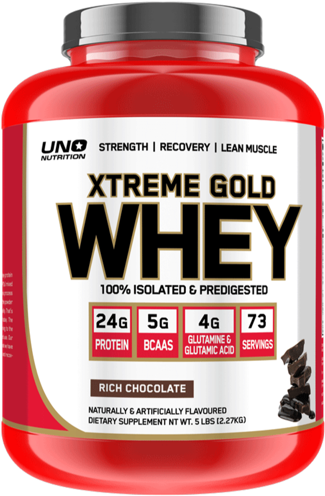Uno Xtreme Gold Whey Protein Powder - Whey Protein Uno (1000x1000), Png Download