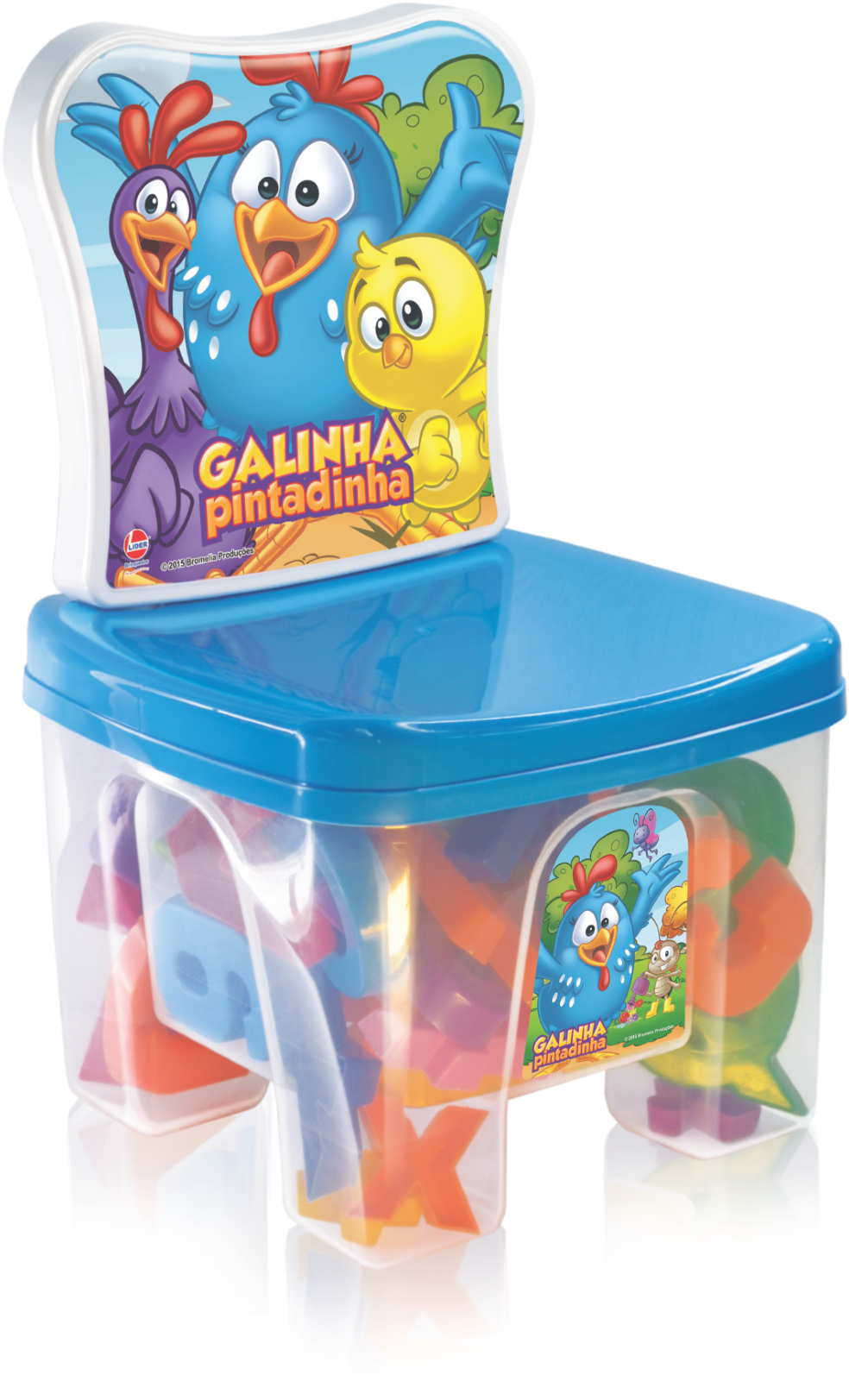 Educakids - Galinha Pintadinha - Lider Brinquedos - Galinha Pintadinha (1000x1701), Png Download