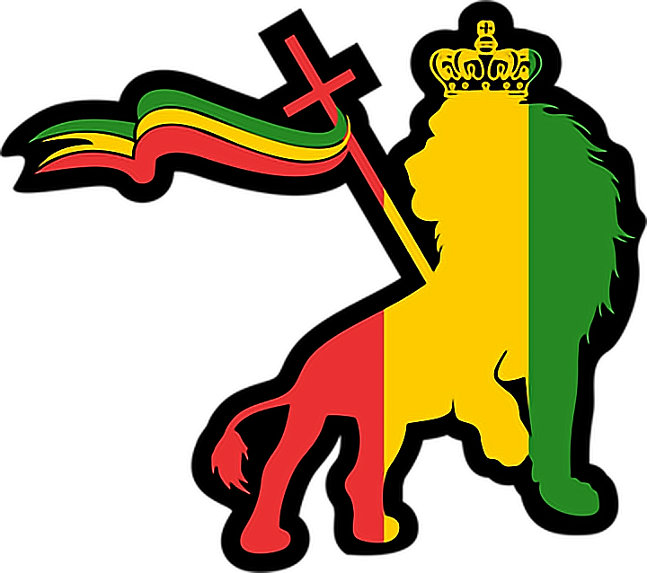 Lion Rastalion Rasta Rastafarian Rastalove Respect - Lion Of Judah Rasta Png (720x638), Png Download