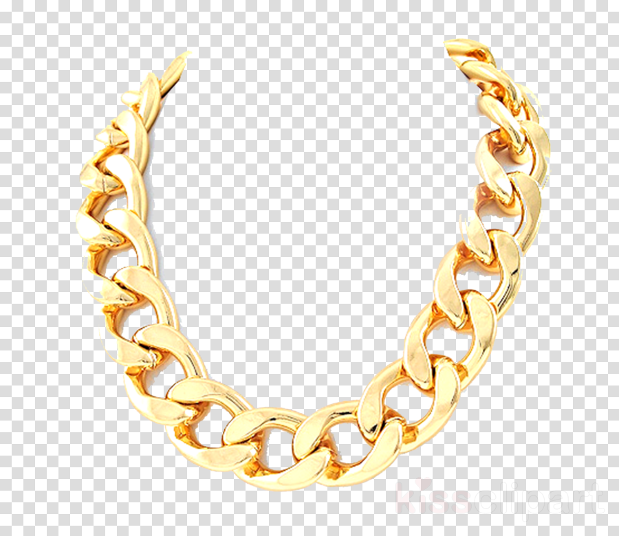 Download Thug Life Png Clipart Clip Art Necklace Metal - Chain Thug Life Png (900x780), Png Download