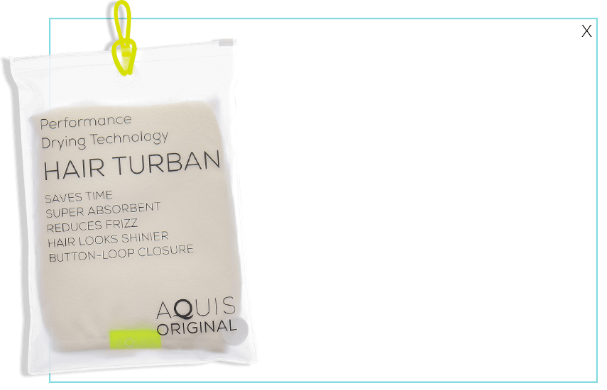 Aquis Hair Turban - Aquis Lisse Luxe Hair Turban (855x550), Png Download