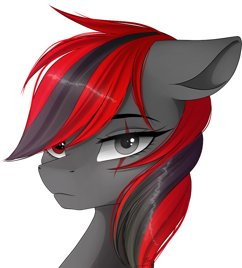Artist Needed, Bust, Female, Head, Oc, Oc - Artist (859x924), Png Download